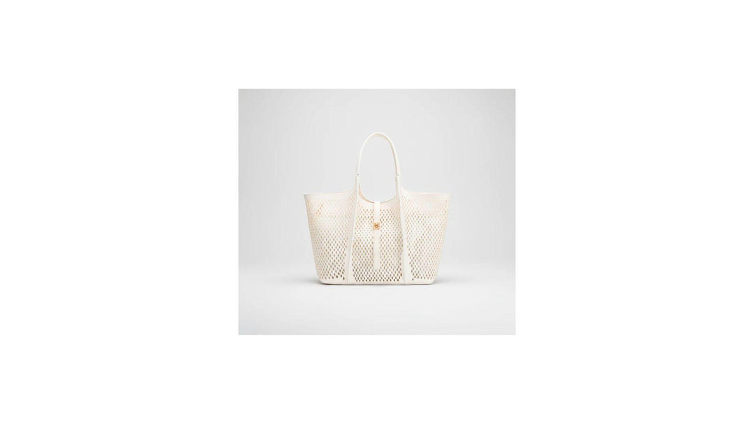 Malia Laser Cut Vegan Leather Shopper