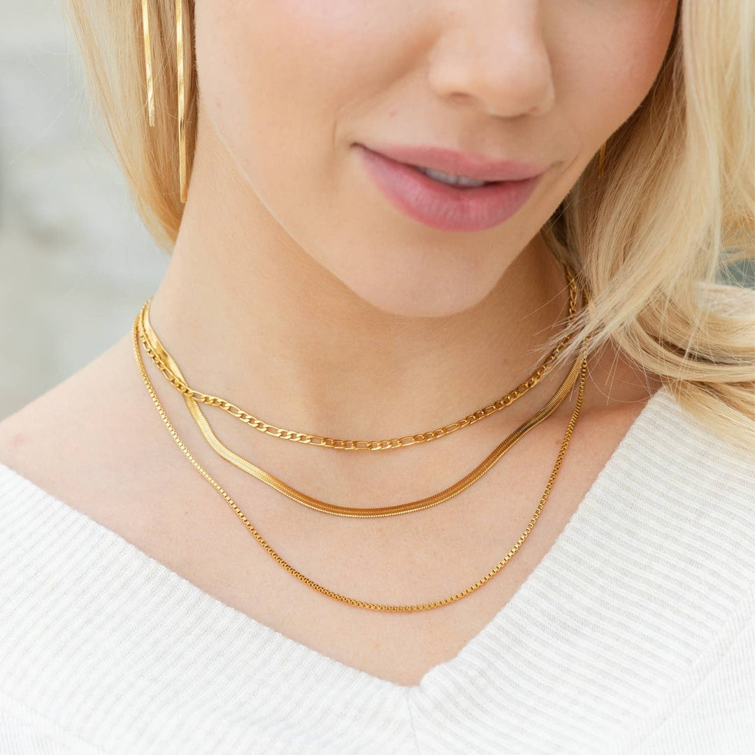Triple Layer Statement Necklace