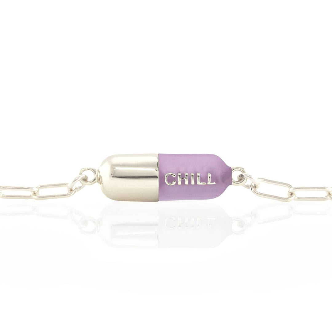 Chill Pill Charm Bracelet