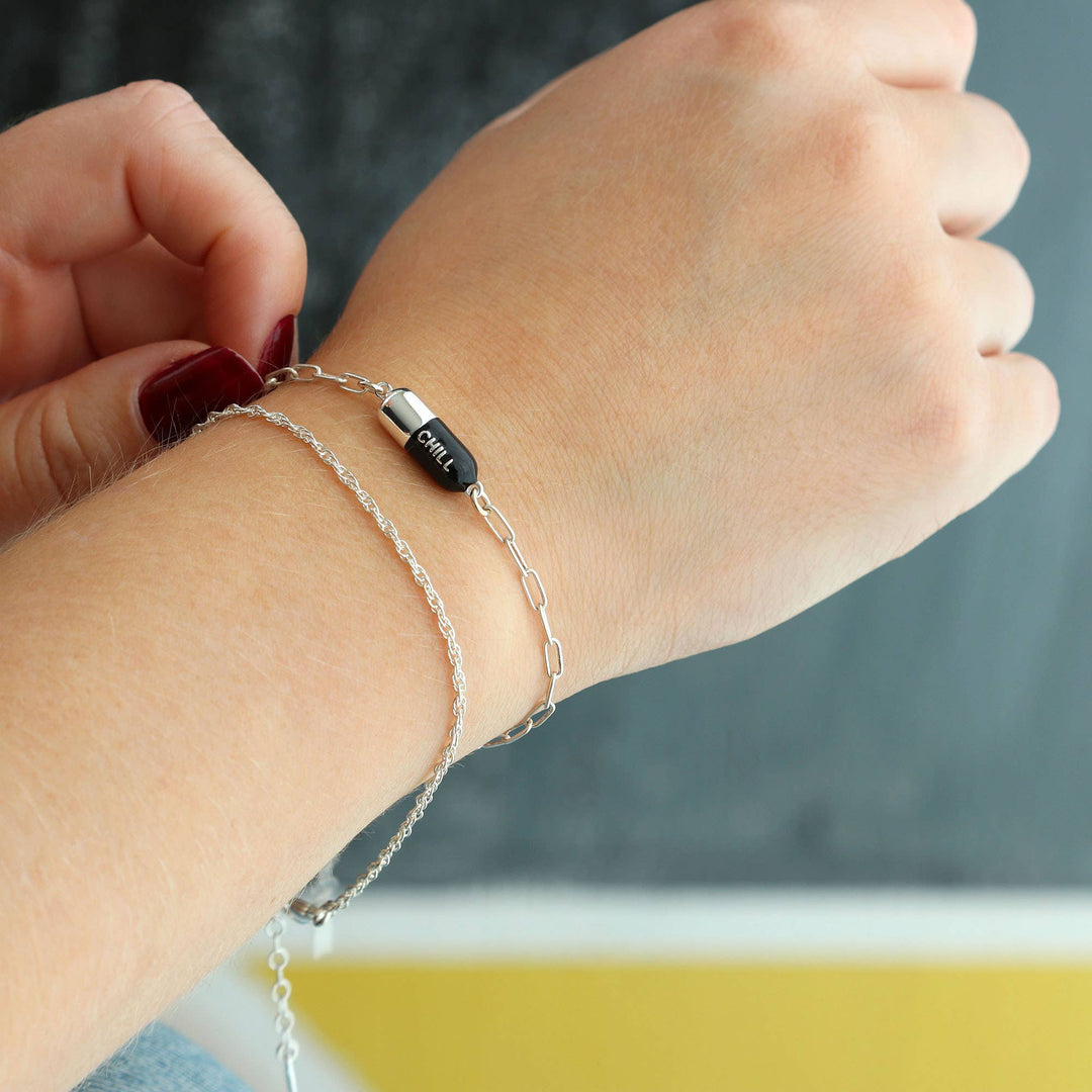 Chill Pill Charm Bracelet