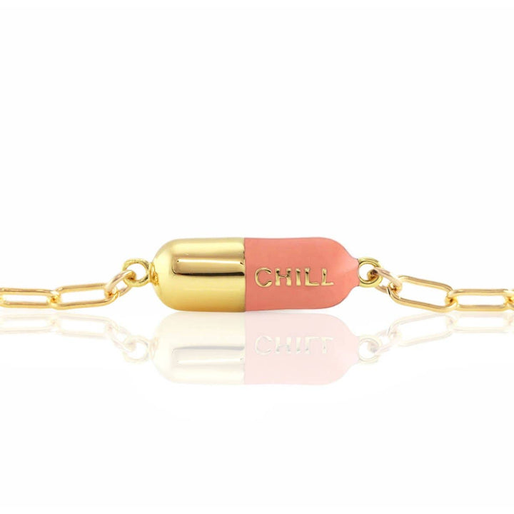 Chill Pill Charm Bracelet