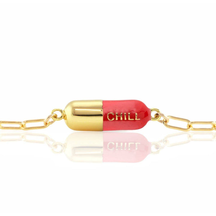 Chill Pill Charm Bracelet