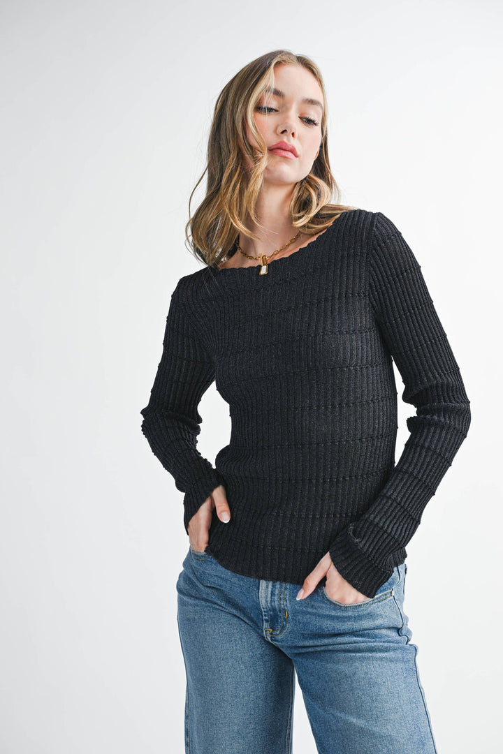 Rashada Boatneck Top