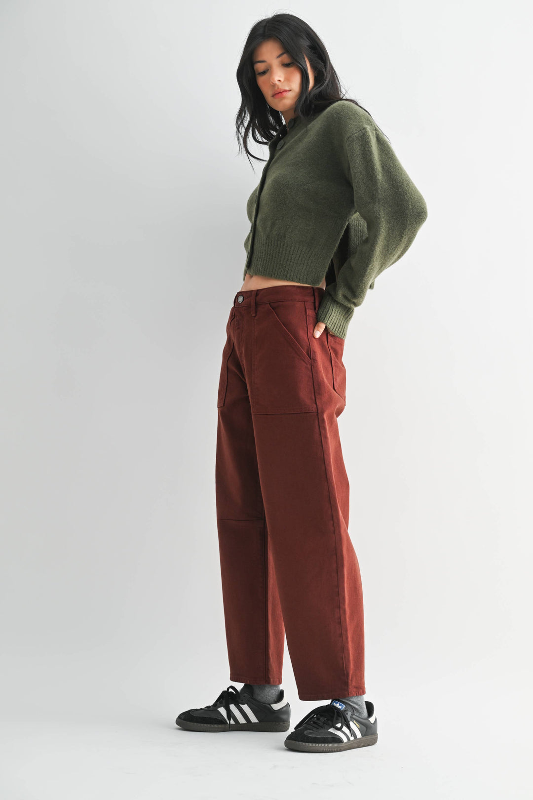 Cinnamon- Utility Seamed Barrel