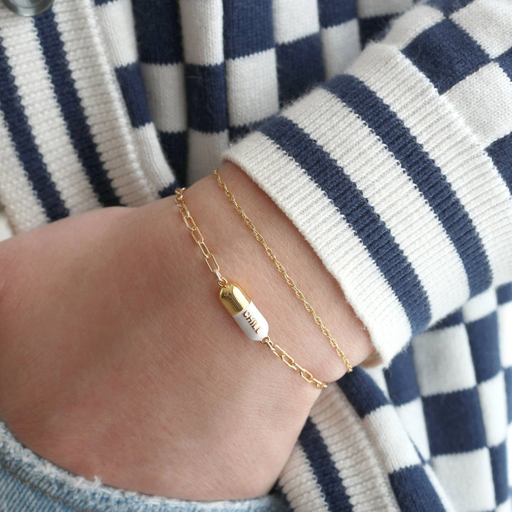 Chill Pill Charm Bracelet
