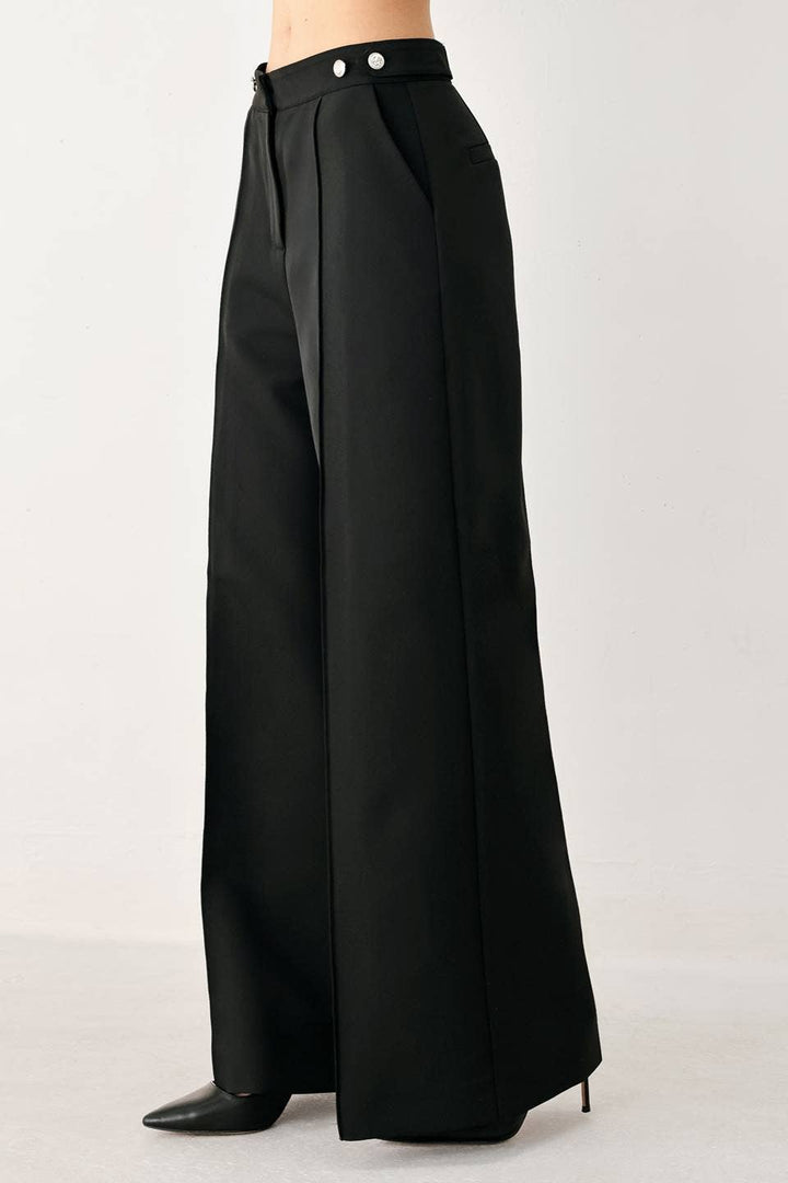 Wide Leg Woven Pants