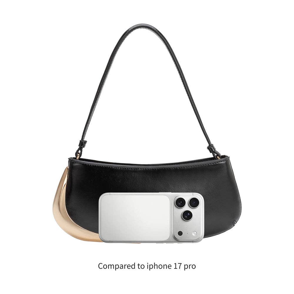 Sade Vegan Leather Shoulder Bag