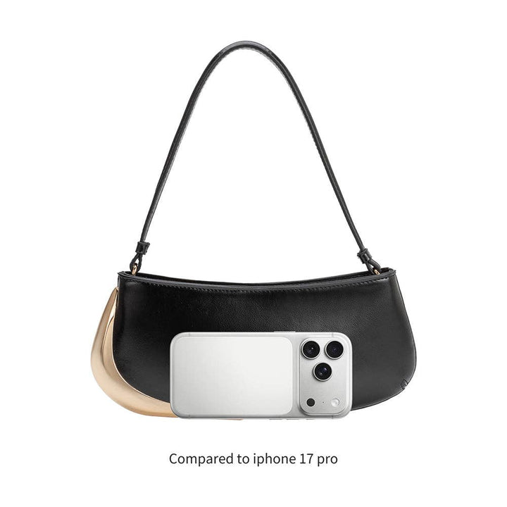 Sade Vegan Leather Shoulder Bag