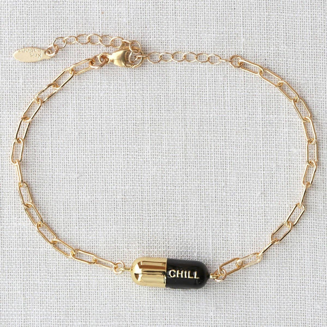 Chill Pill Charm Bracelet
