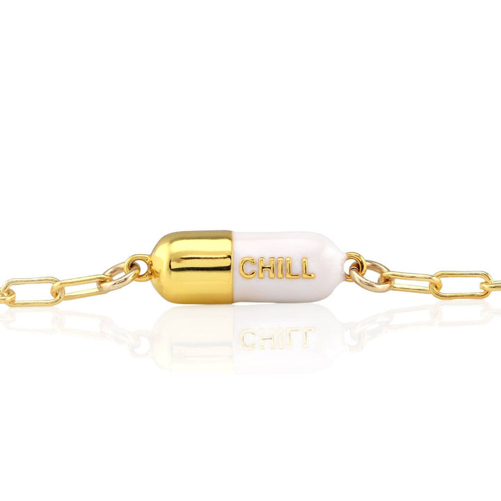 Chill Pill Charm Bracelet