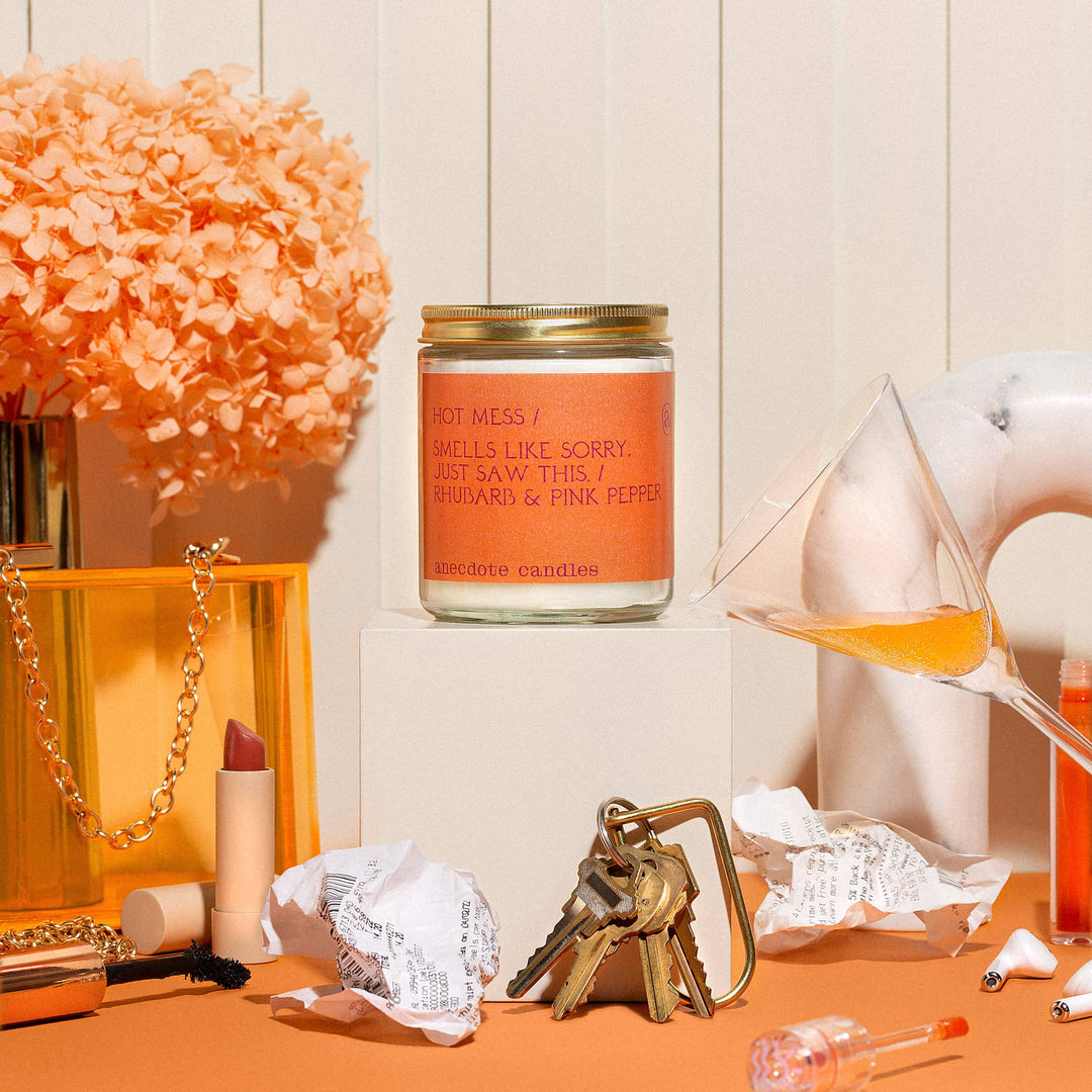 Hot Mess (Rhubarb & Pink Pepper)  Candle