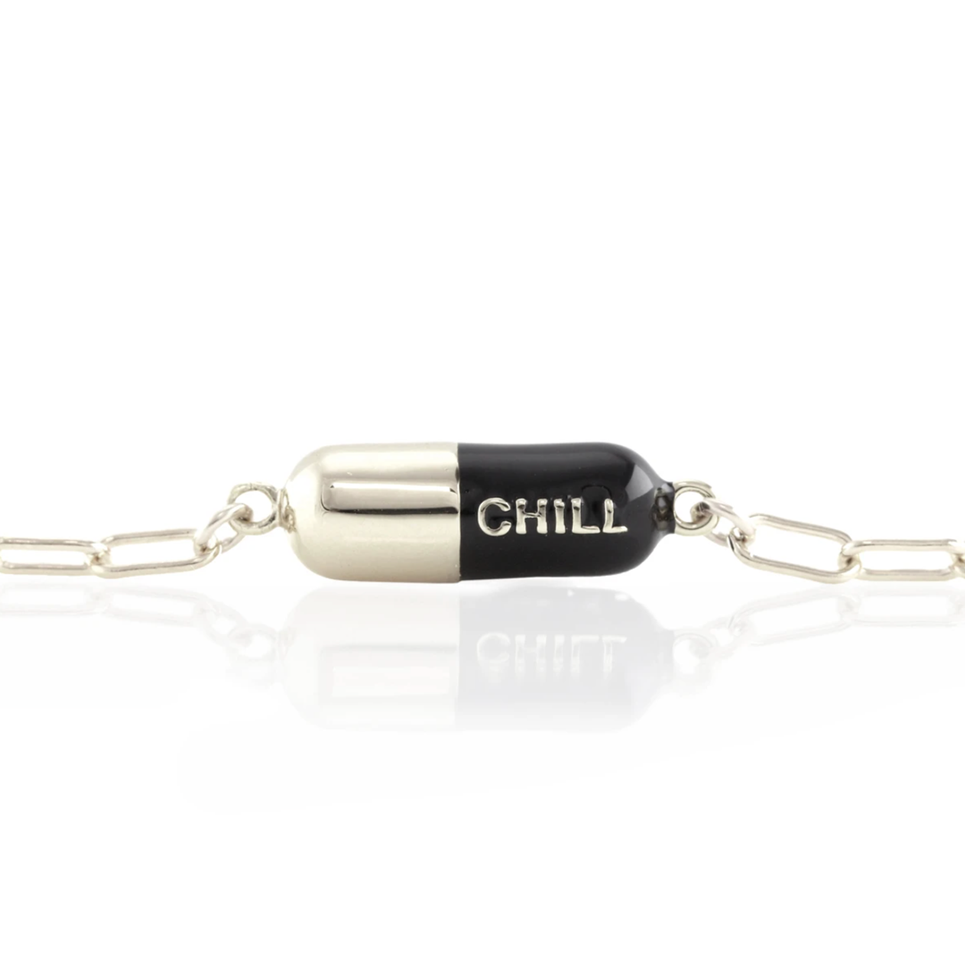 Chill Pill Charm Bracelet