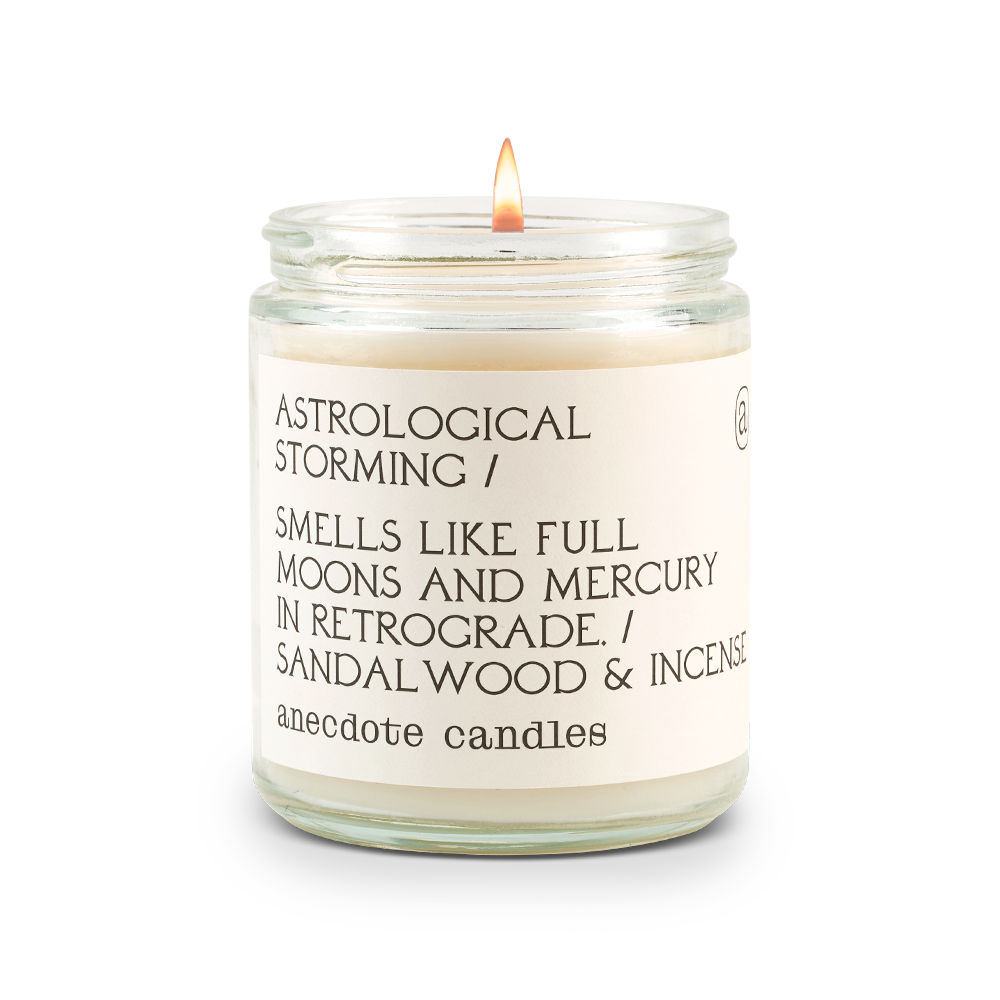 Astrological Storming (Sandalwood & Incense) Candle