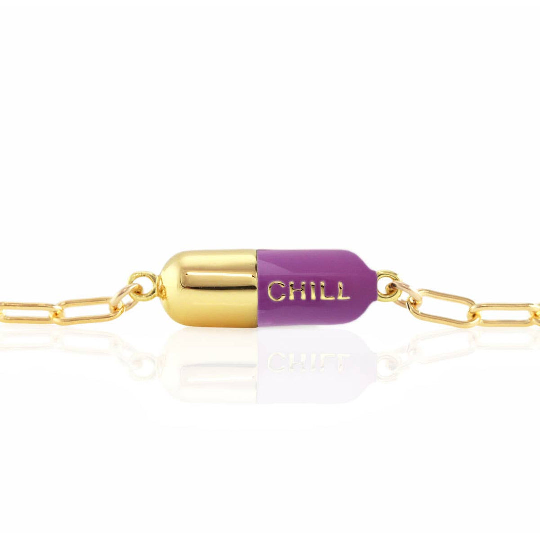 Chill Pill Charm Bracelet