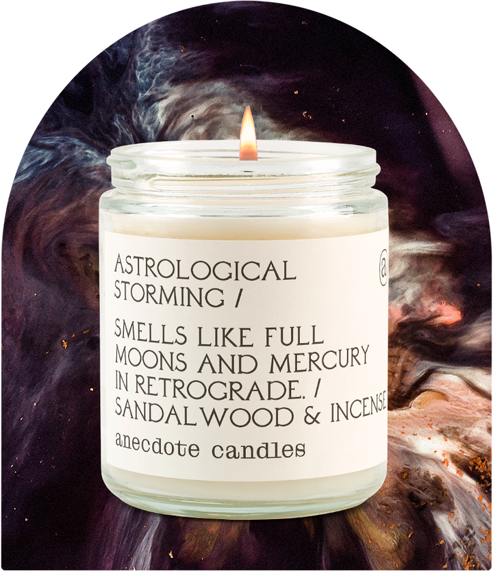 Astrological Storming (Sandalwood & Incense) Candle