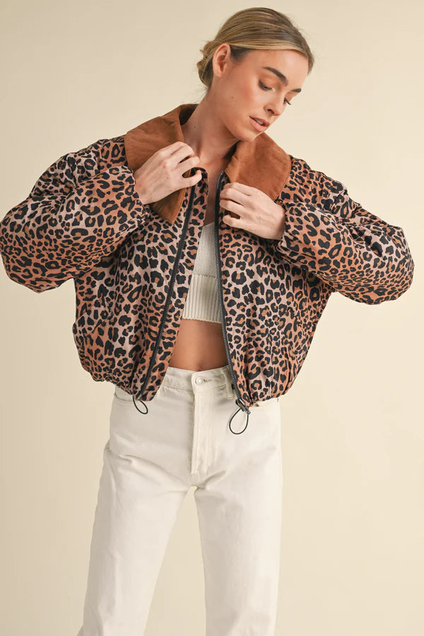 Leopard Print Jacket