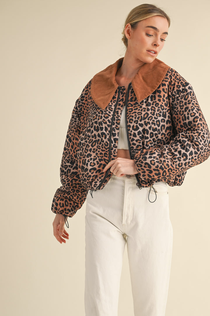 Leopard Print Jacket