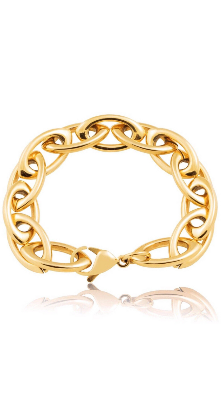 Frankie Oval Link Bracelet