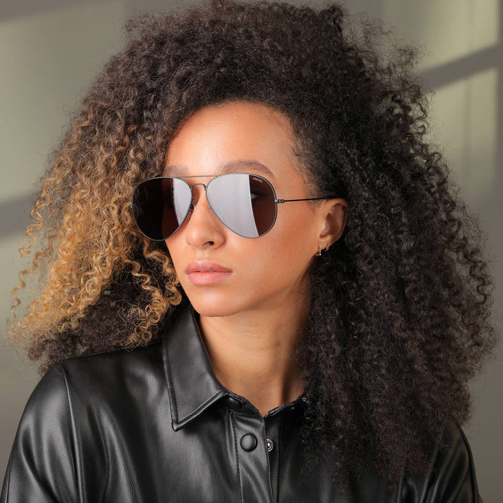 Morgan Large Aviator Sunglasses