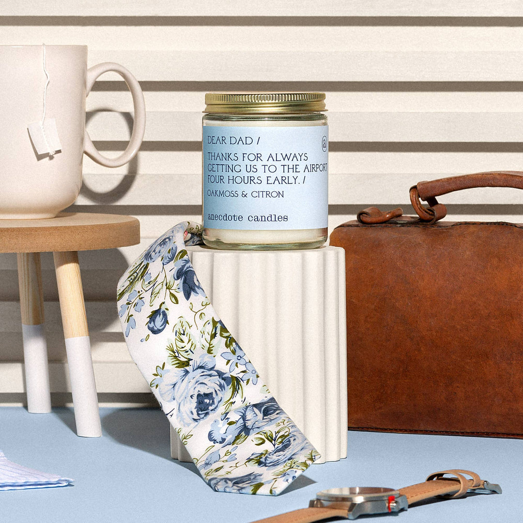 Dear Dad (Oakmoss & Citron) Glass Jar Candle