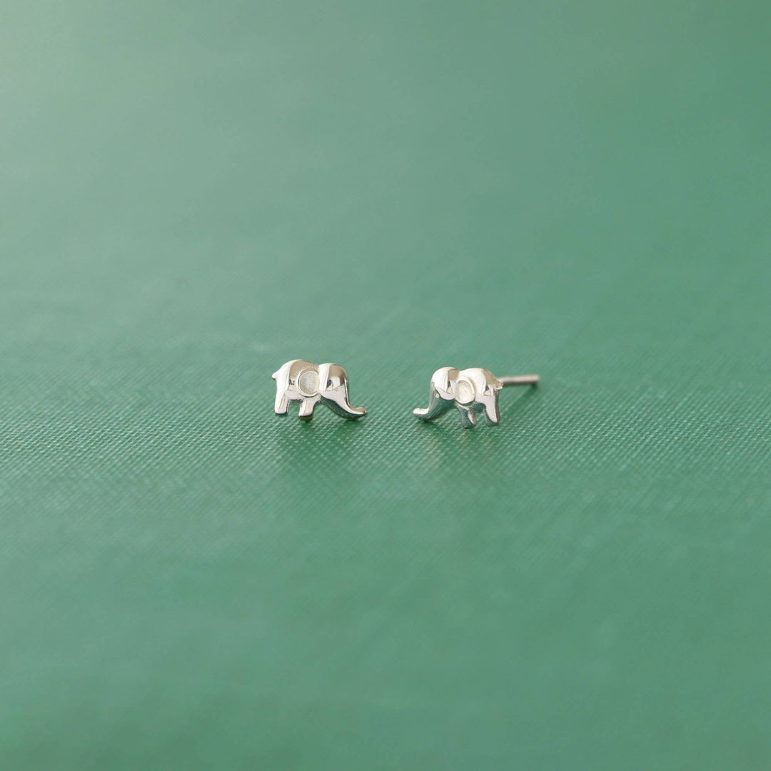 Elephant Stud Earrings