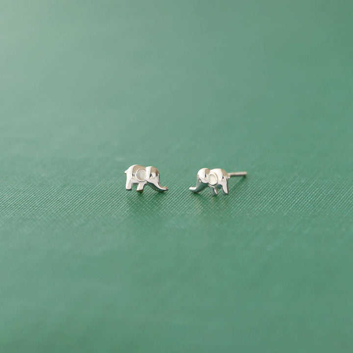 Elephant Stud Earrings