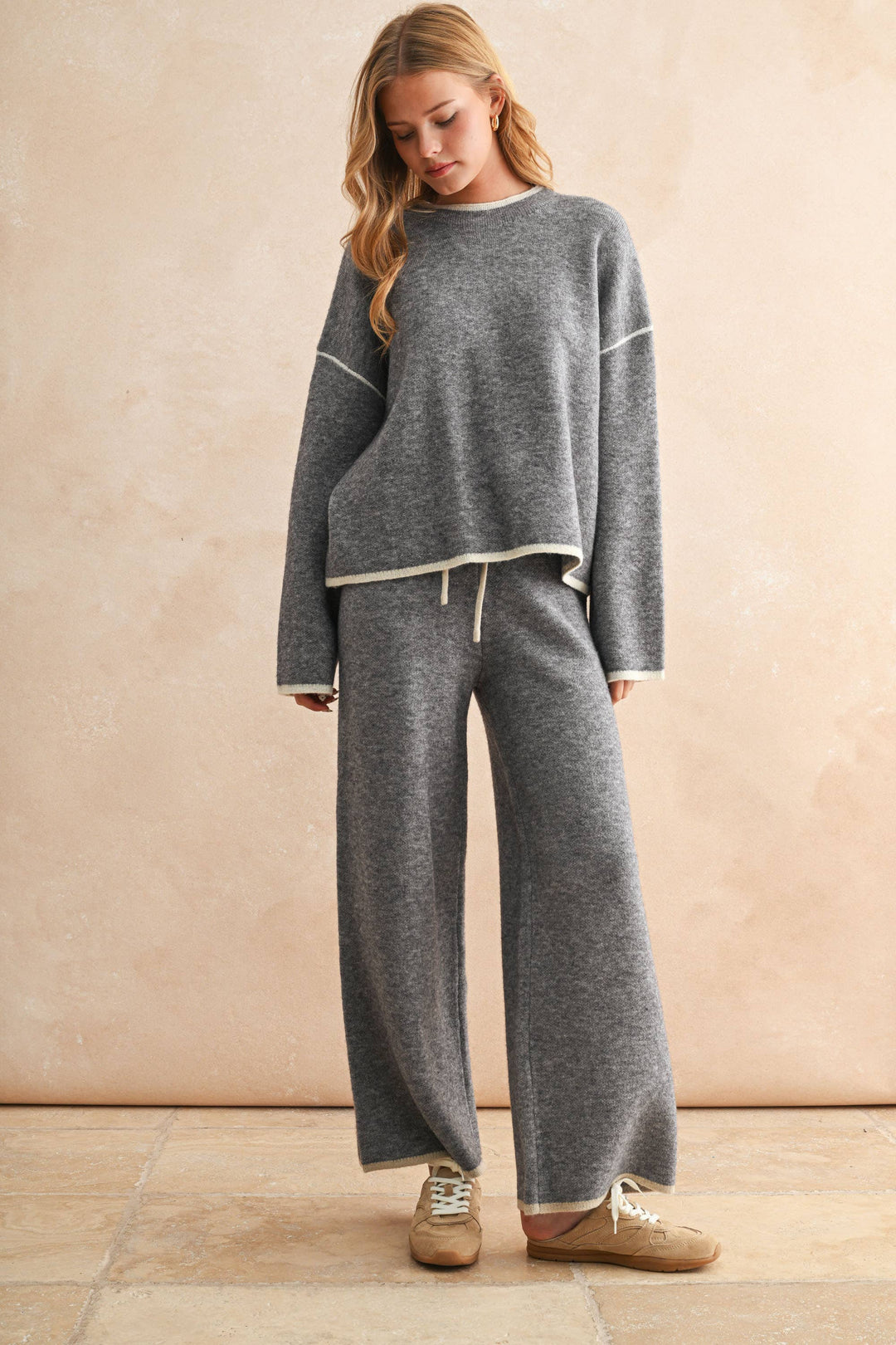 High Neck Sweater Top