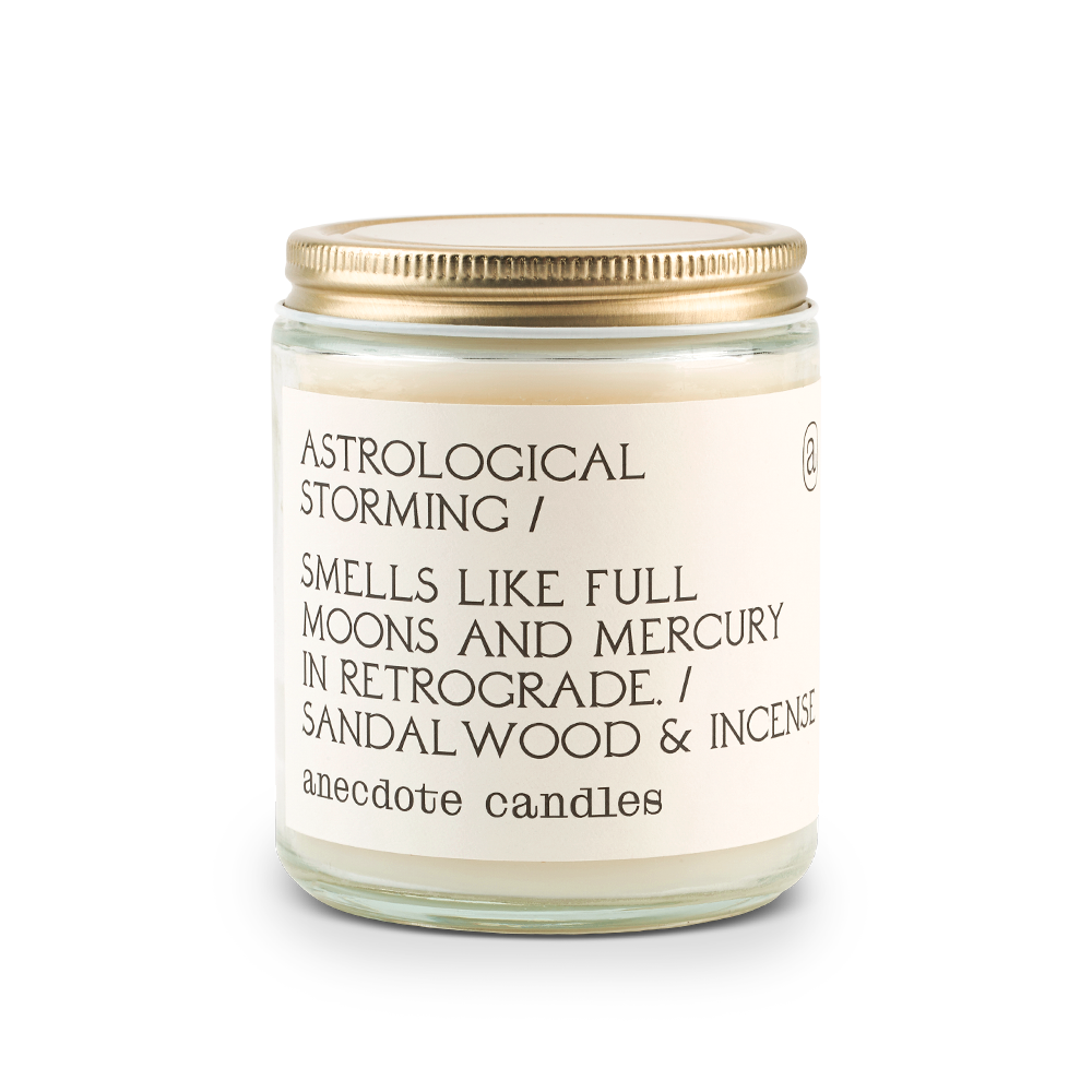 Astrological Storming (Sandalwood & Incense) Candle