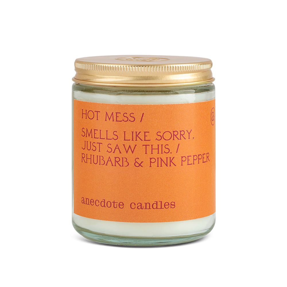 Hot Mess (Rhubarb & Pink Pepper)  Candle