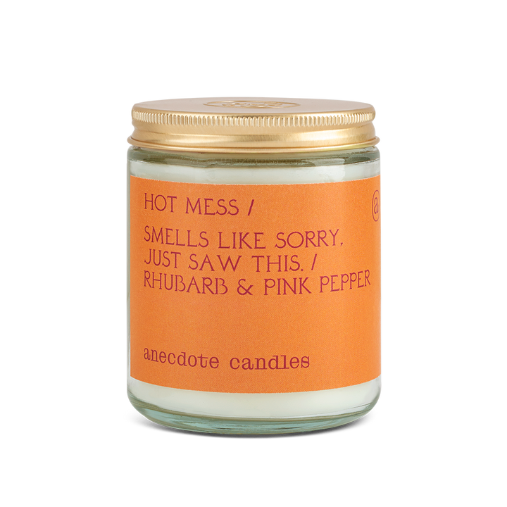 Hot Mess (Rhubarb & Pink Pepper)  Candle