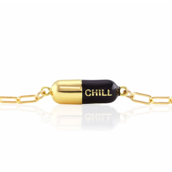 Chill Pill Charm Bracelet