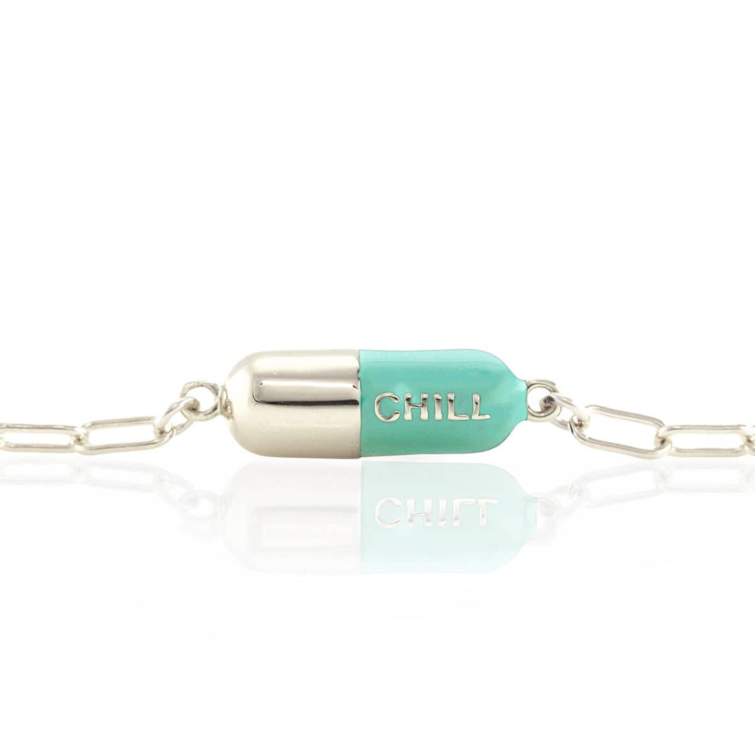 Chill Pill Charm Bracelet