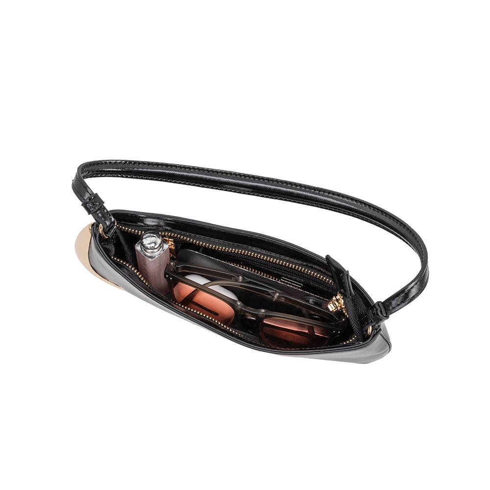 Sade Vegan Leather Shoulder Bag