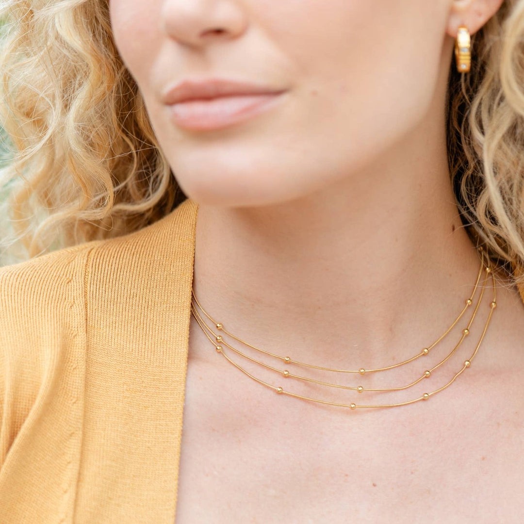Simplicity Triple Layered Necklace
