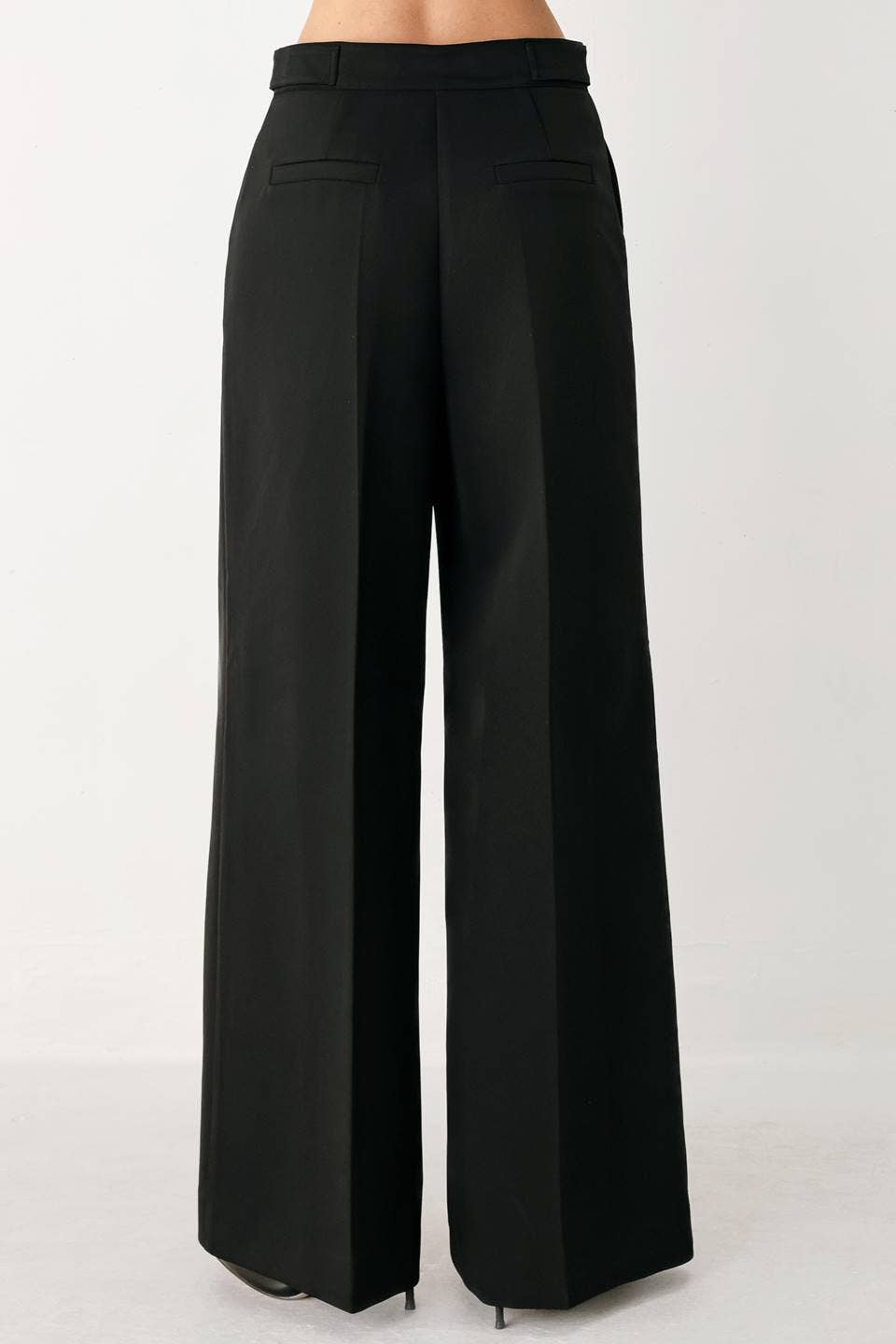 Wide Leg Woven Pants