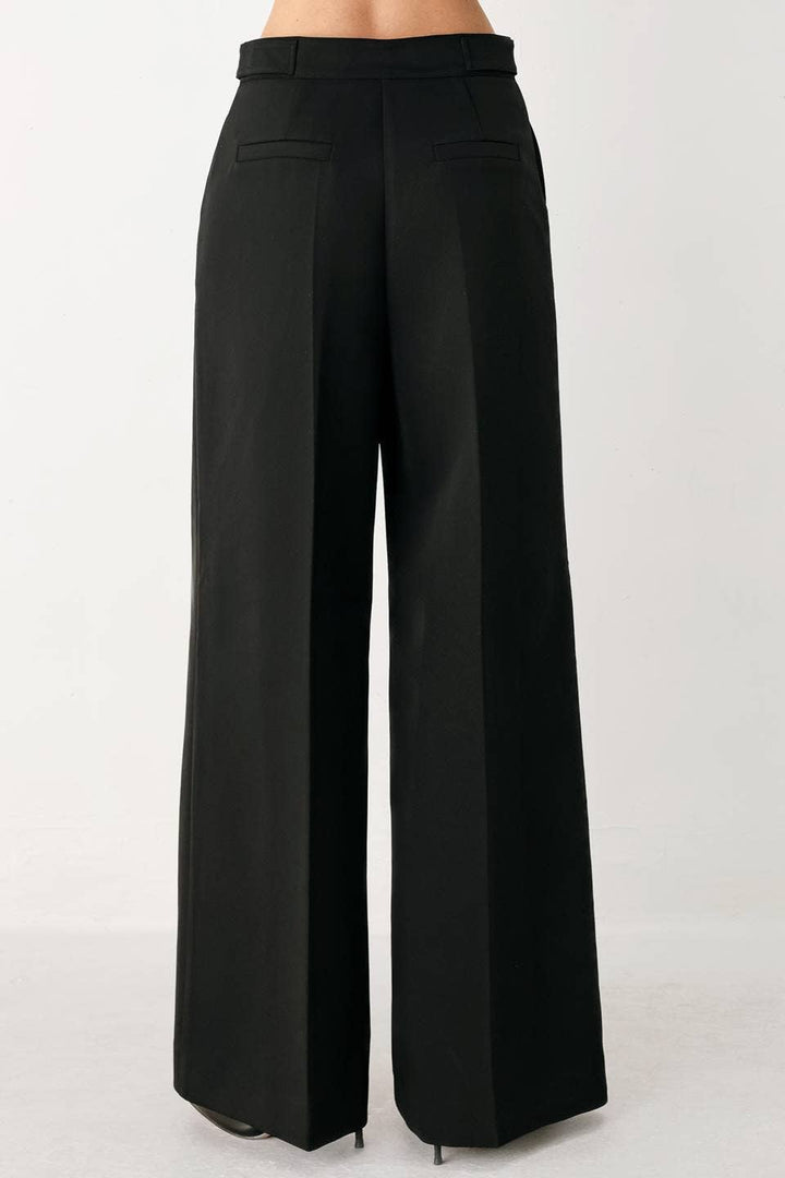 Wide Leg Woven Pants