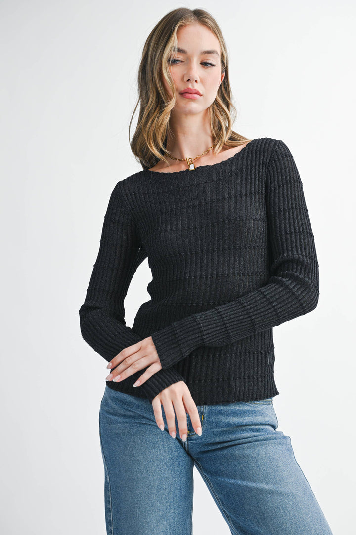 Rashada Boatneck Top