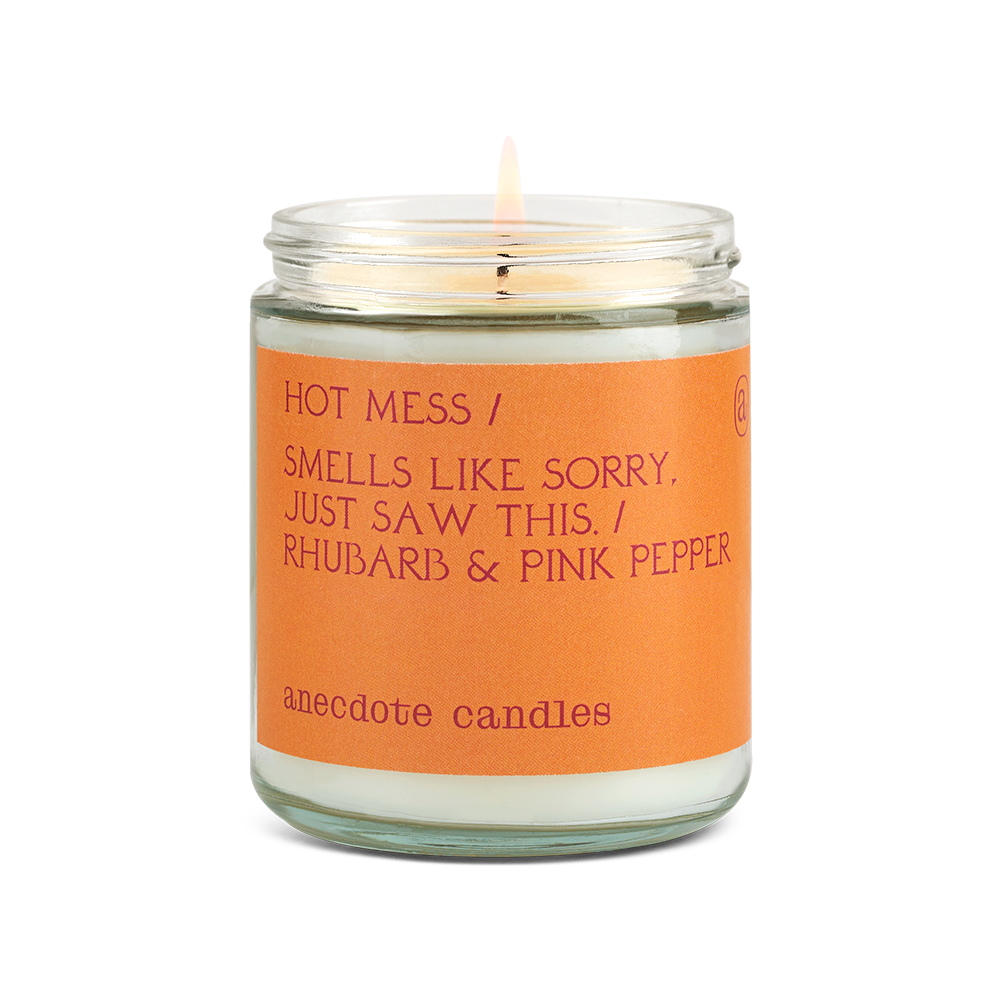 Hot Mess (Rhubarb & Pink Pepper)  Candle