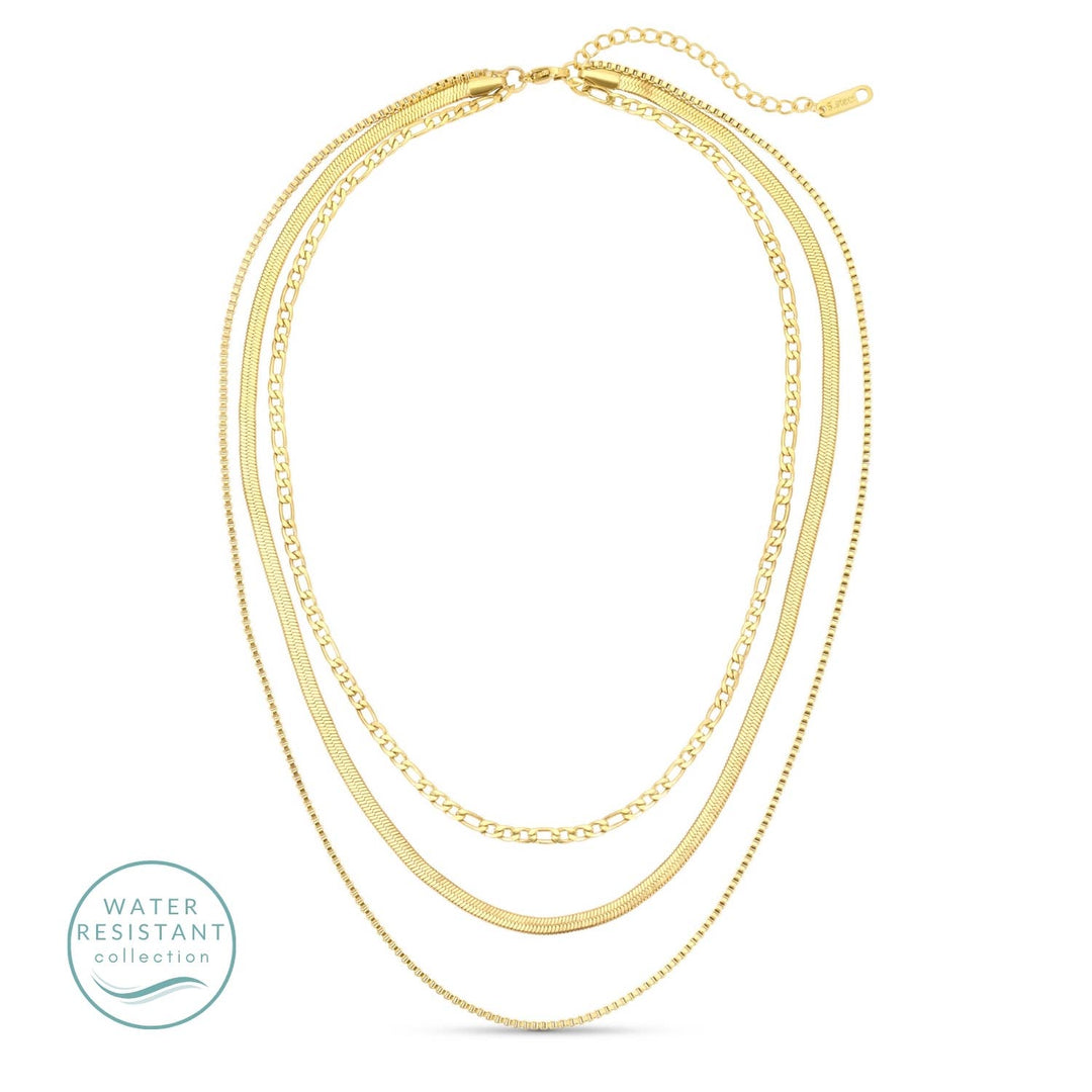 Triple Layer Statement Necklace